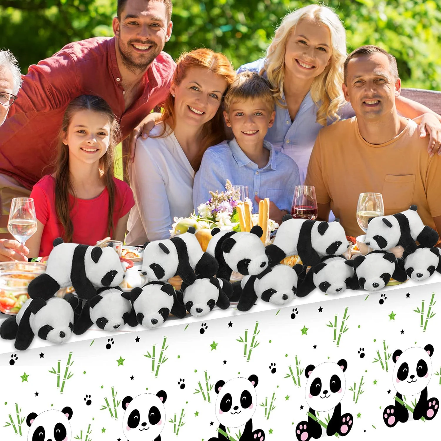 Peluche panda para premios y decoración