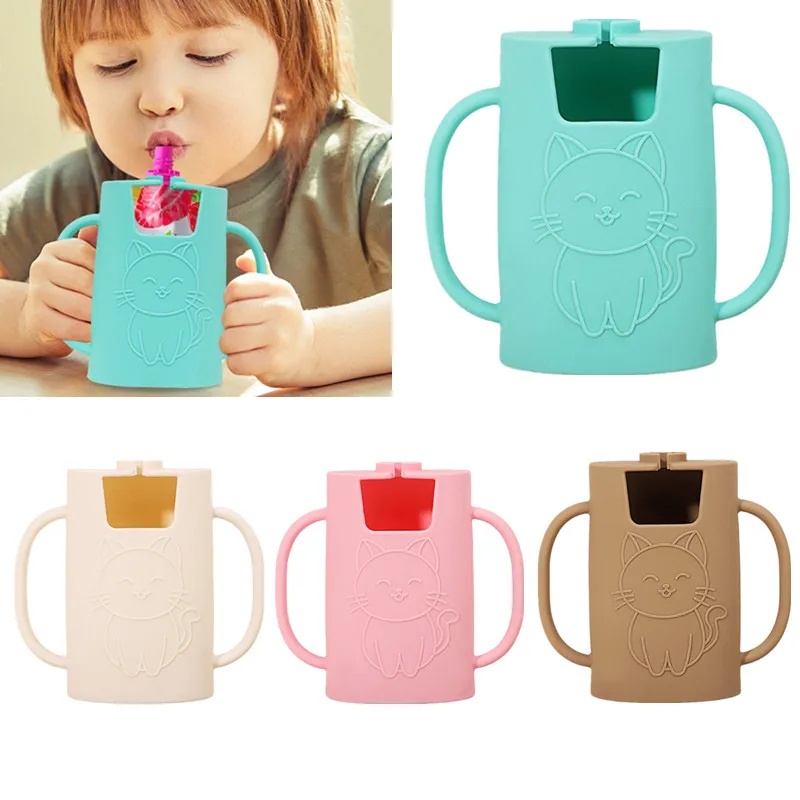 Bolsa de comida sin BPA en silicona para purés y bebidas - imagen 3