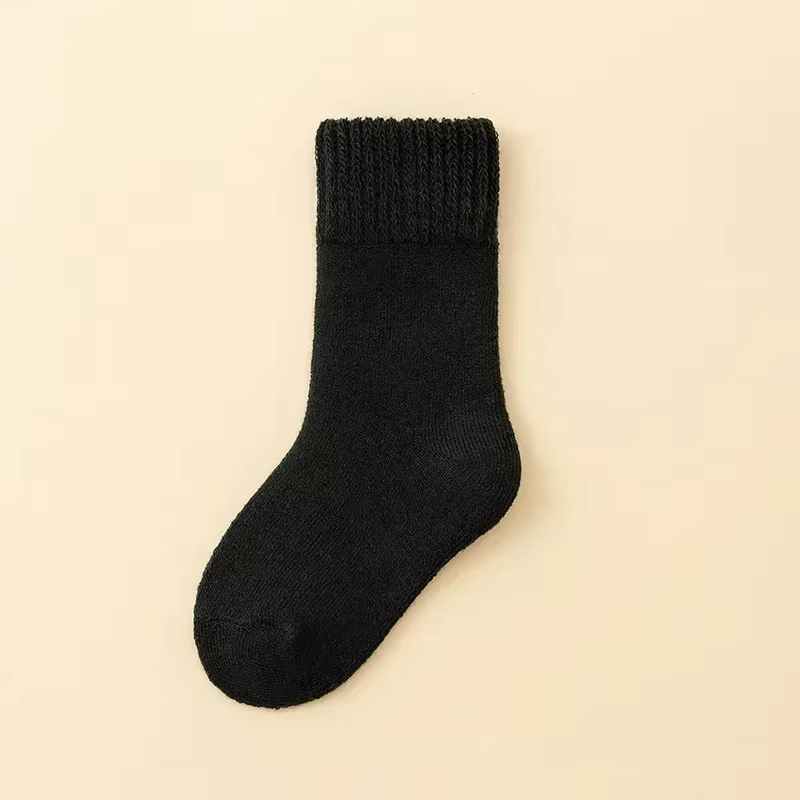Calcetines cálidos de lana gruesa tipo cachemira para niños y niñas - imagen 5