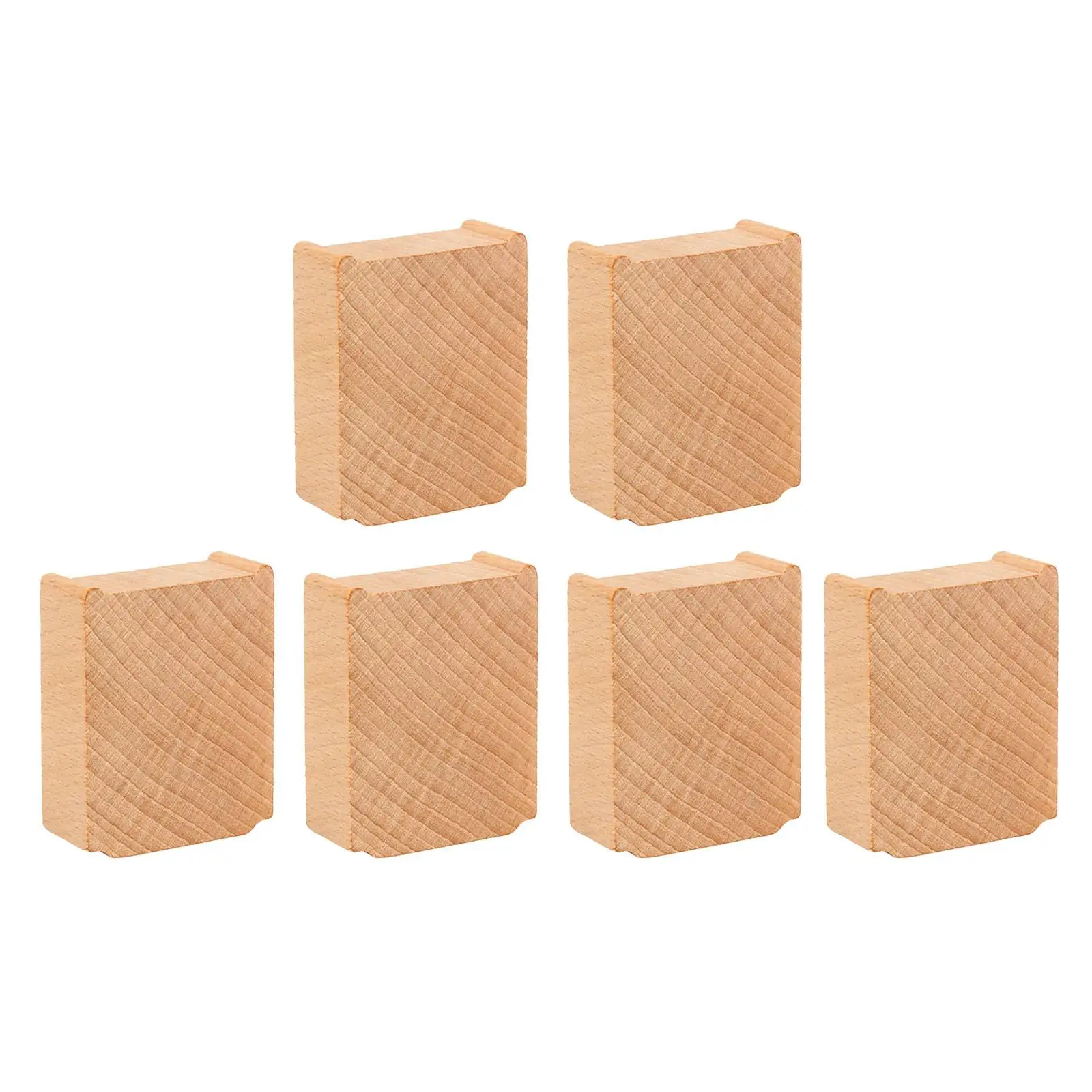 Elevadores de vía ferroviaria de madera para tren de juguete - imagen 2