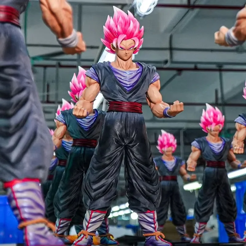 Figura de Goku Super Saiyan Rose coleccionable para escritorio - imagen 5