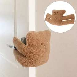 Protector de puerta antipellizcos para bebé con tope de seguridad