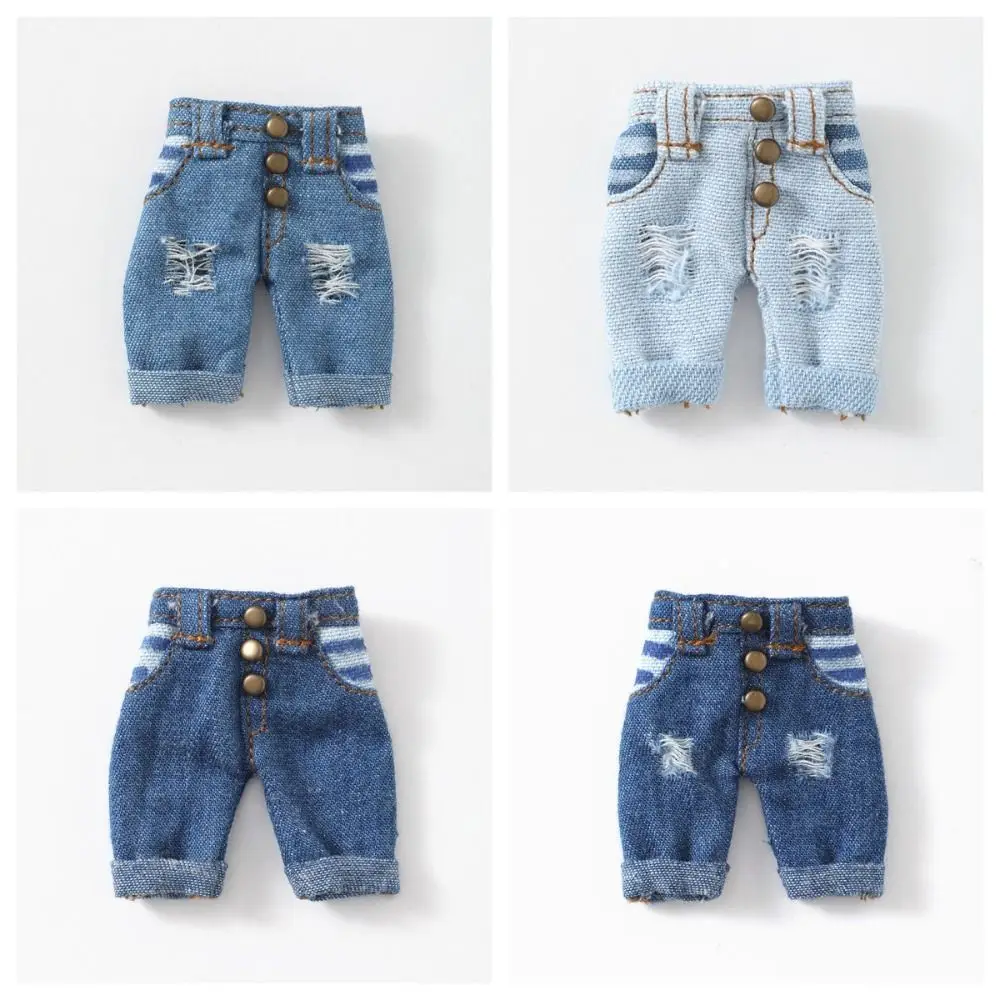 Pantalón de muñeca OB11 azul