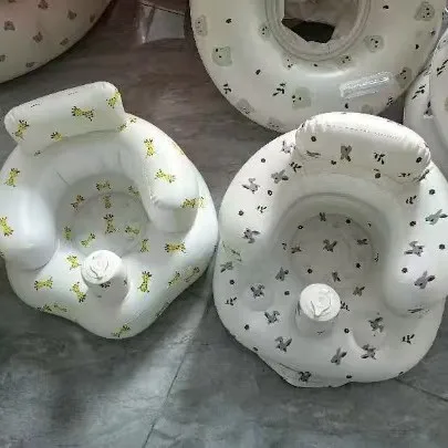 Asiento de baño inflable para bebé – Plegable y seguro - imagen 4