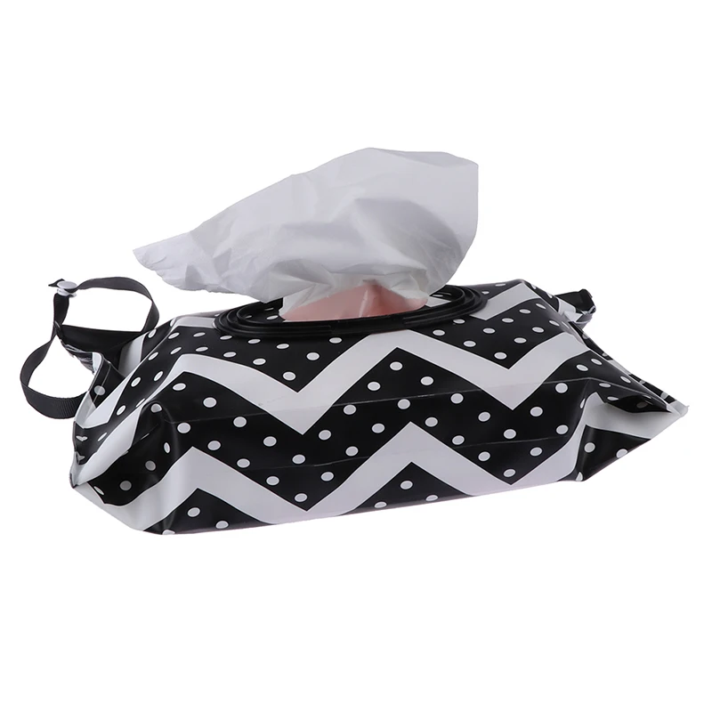 Bolsa portatoallitas con tapa para cochecito – Eva - imagen 5