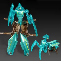 Robot transformable multiarticulado mantis o escorpión de aleación