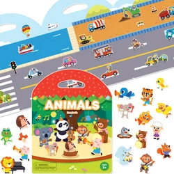 Libros de pegatinas burbujas para niños – juego educativo
