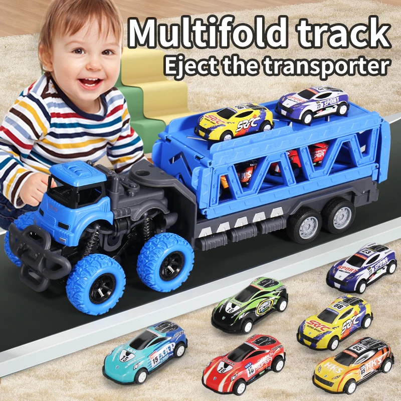Tren de juguete deformable para niños – Vagón plegable educativo