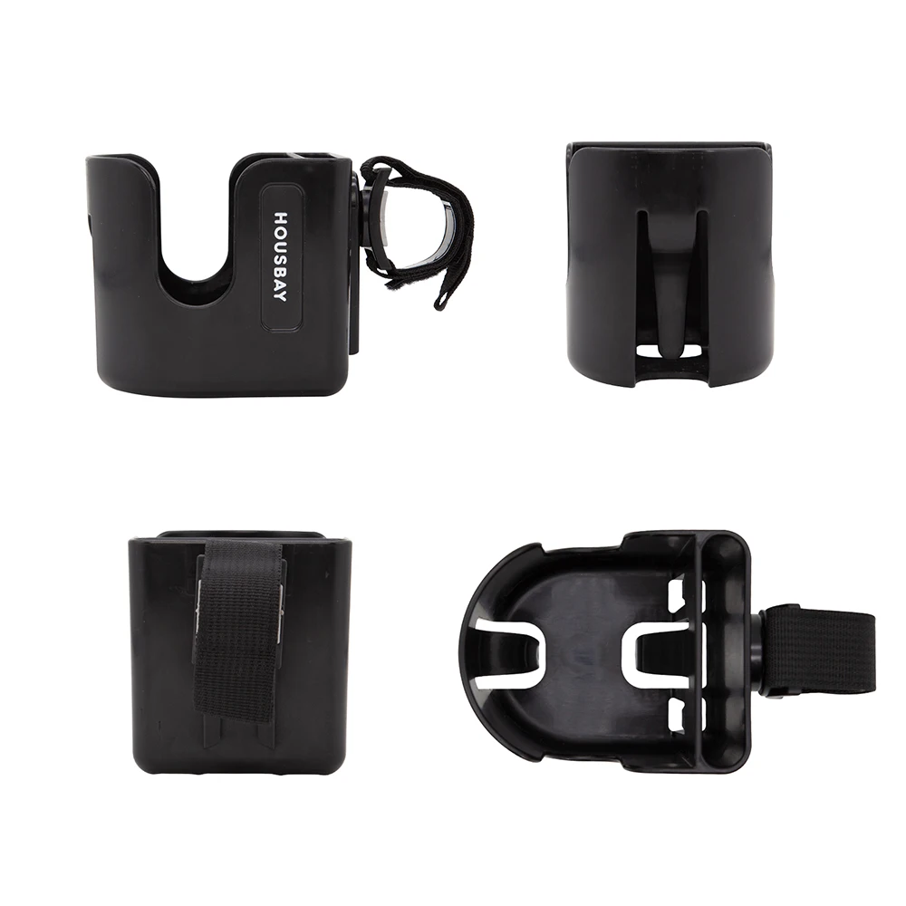 Portavasos para cochecito con soporte para teléfono y estante de biberones - imagen 5
