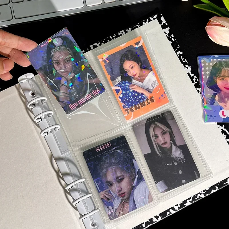 Super Idol Funda protectora foto holográfica estrella corazón - imagen 4