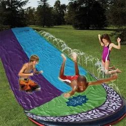 Tobogán inflable de agua para exteriores – Deslizador acuático infantil