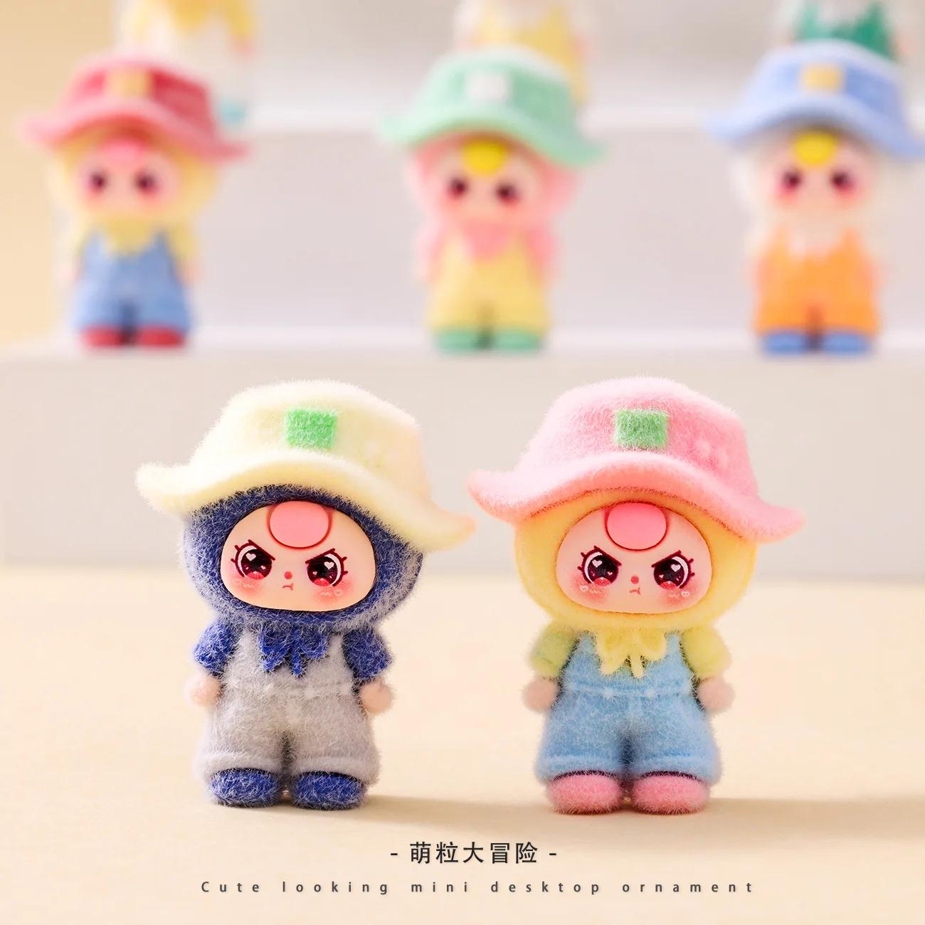 Figuras de gato colección camping para decoración infantil - imagen 2