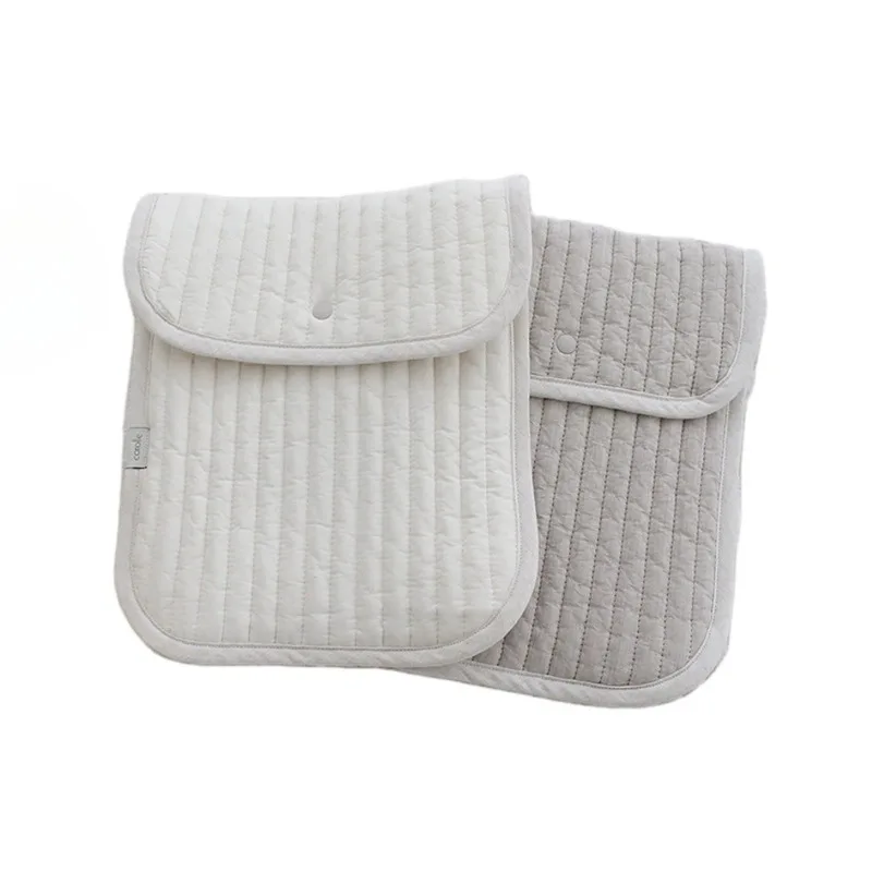 Bolso para pañales acolchado mini con bordado de oso tierno - imagen 5