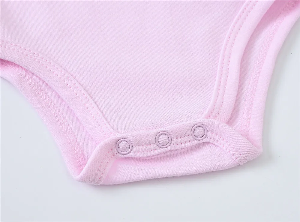 Body de manga larga en algodón estampado para bebé niña - imagen 5