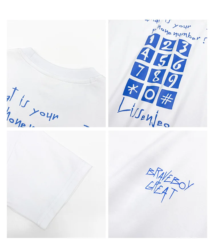 Estilo coreano informal con estampado para niños