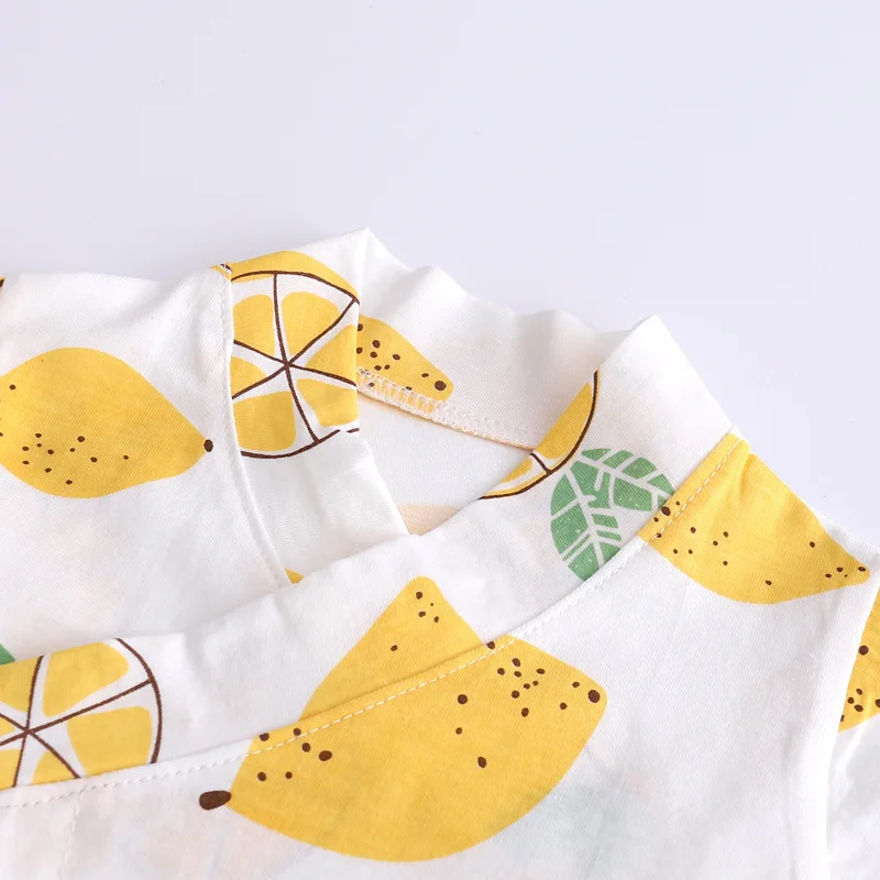 Mono de verano en algodón para recién nacido con estampado frutal - imagen 2