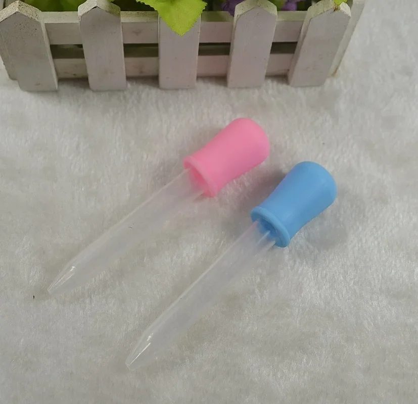 Gotero silicona transparente alimentación infantil - imagen 4