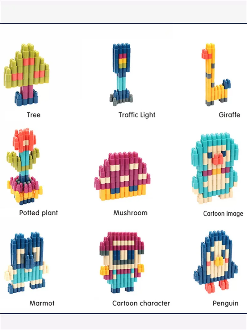 Juego educativo de construcción para primeras etapas