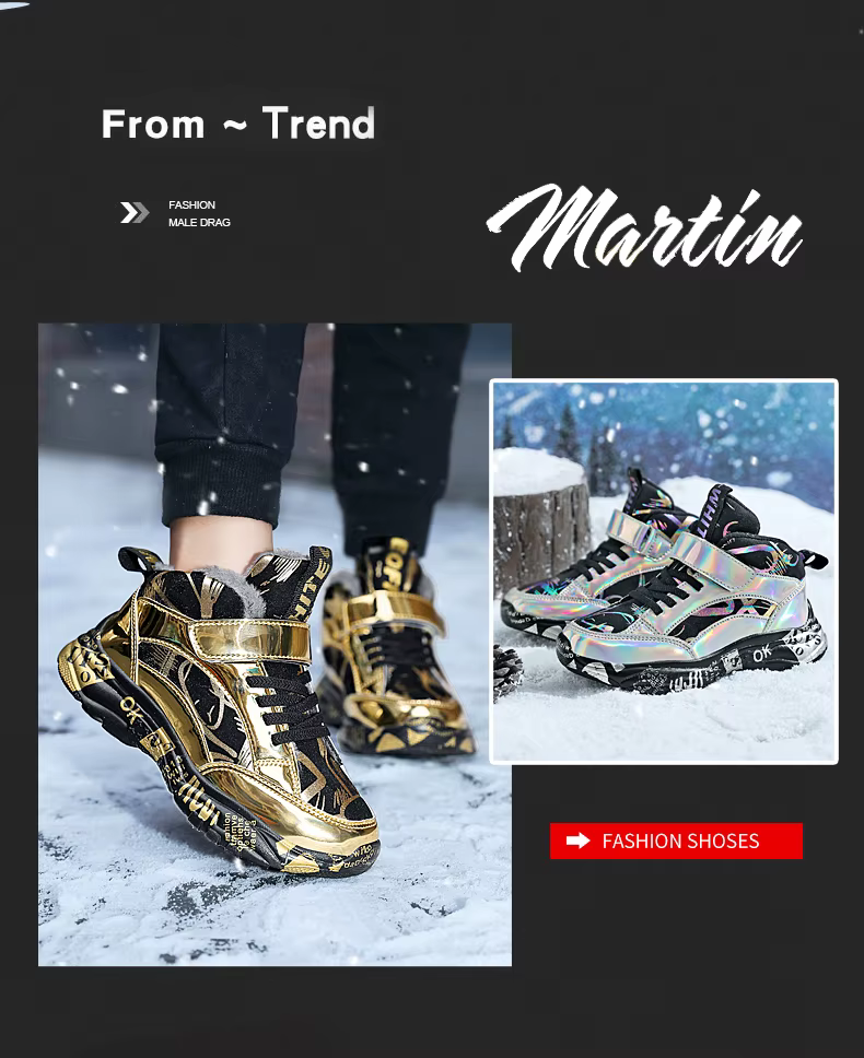 Diseño a la moda de las botas con detalles decorativos
