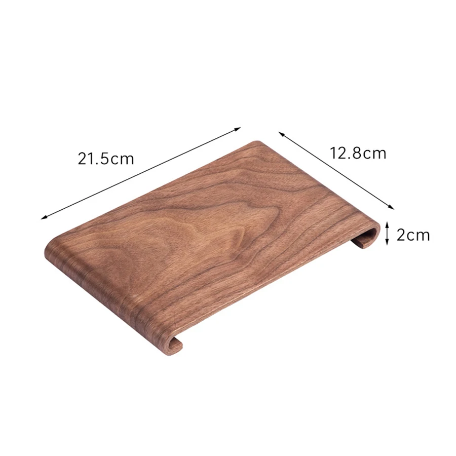 Bandeja de madera retro rectangular para servir resistente al calor - imagen 2