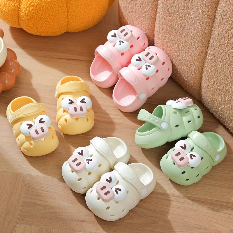 Pantuflas infantiles EVA de verano con dibujos animados para interior - imagen 5