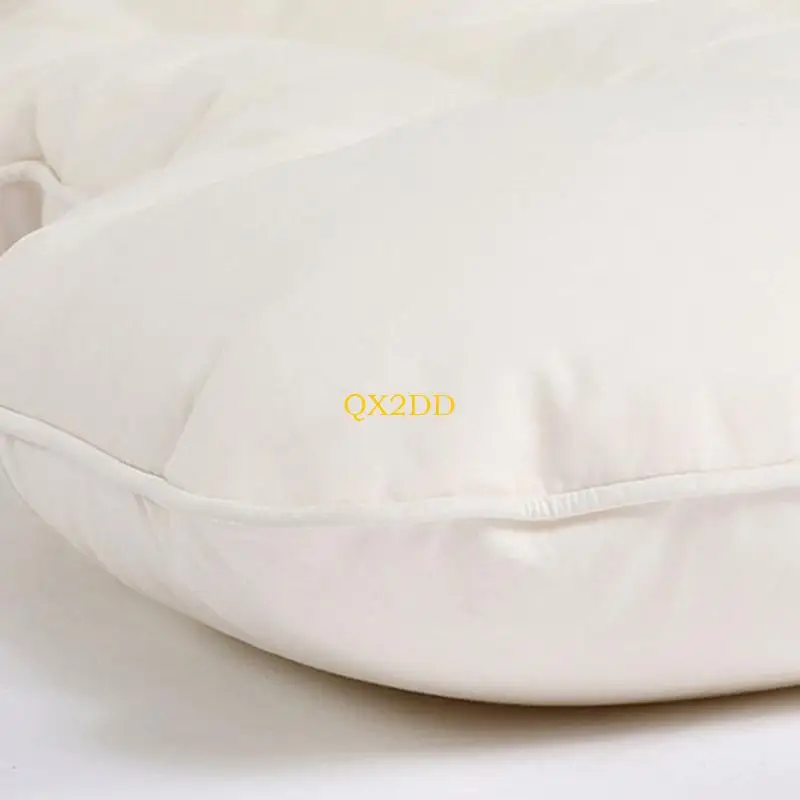 Almohada infantil forma luna de algodón cómoda y fácil limpieza