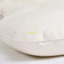 Almohada infantil forma luna de algodón cómoda y fácil limpieza