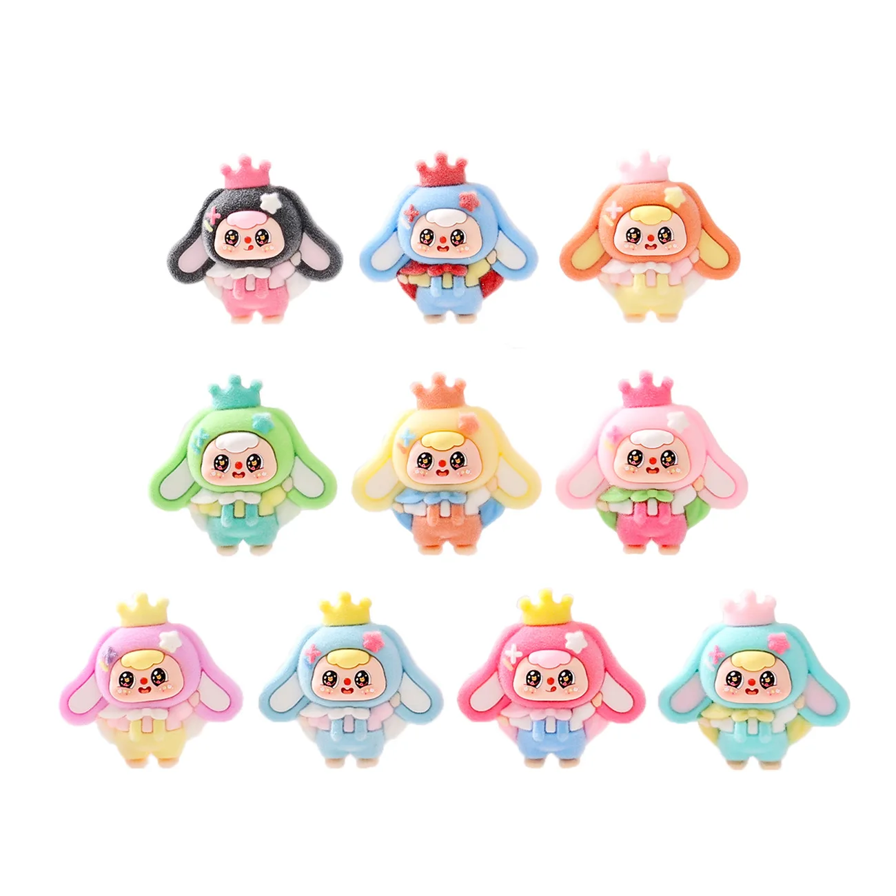 Figuras de corona DouBao mini decorativas para niños y niñas - imagen 2