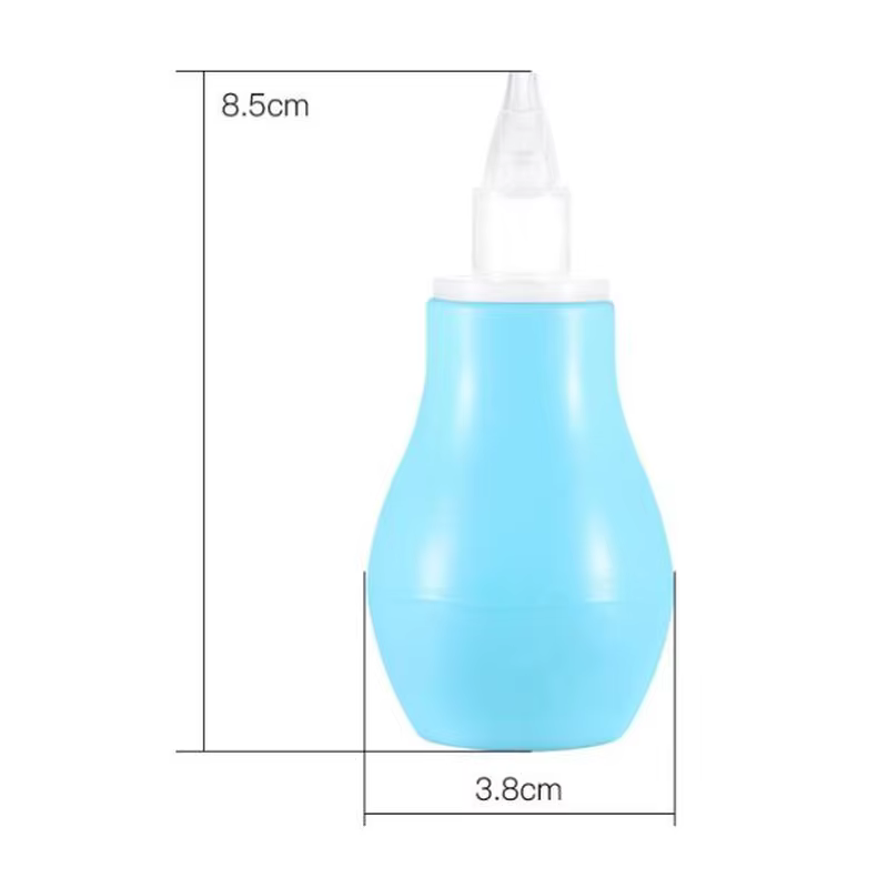 Aspirador nasal con bombilla de silicona para bebés recién nacidos - imagen 4