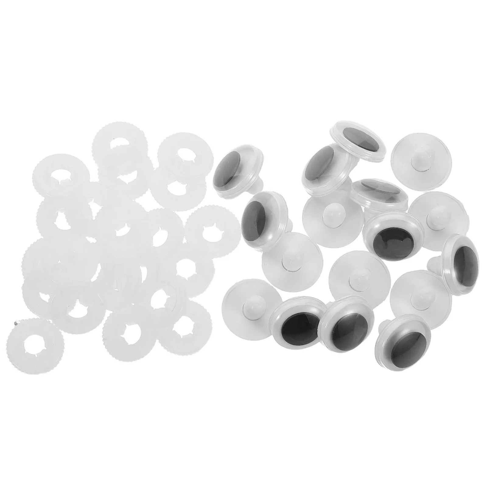 Ojos de seguridad para manualidades móviles de plástico para amigurumi - imagen 3