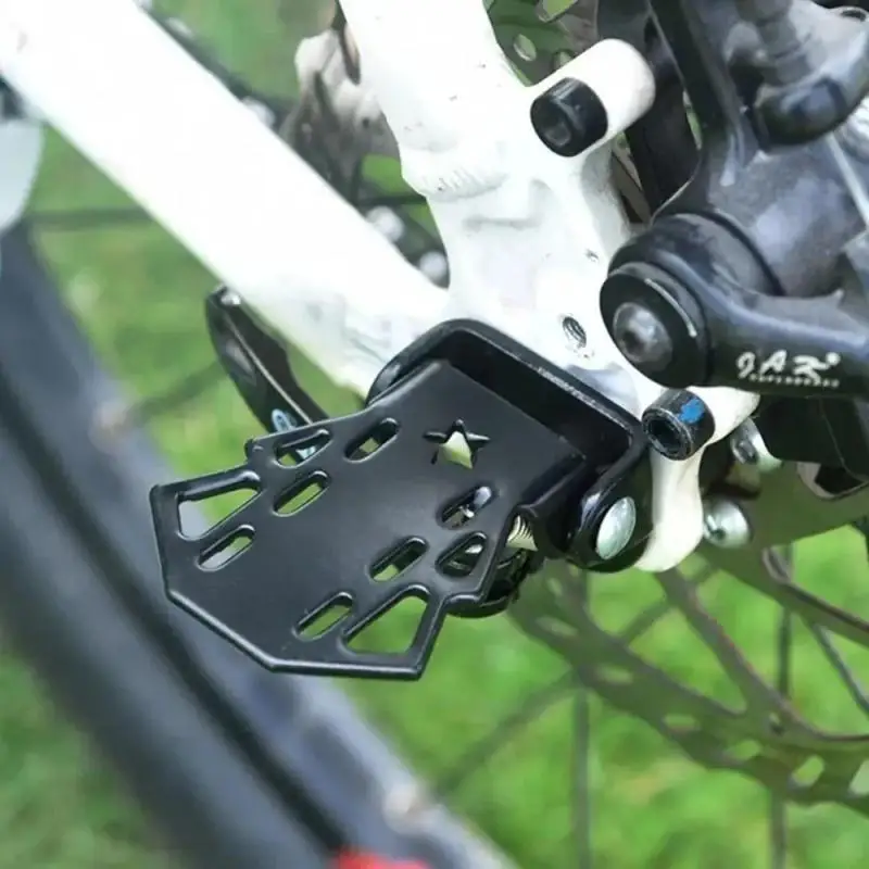 Reposapiés para bicicleta de montaña universal, plegable del pasajero - imagen 2