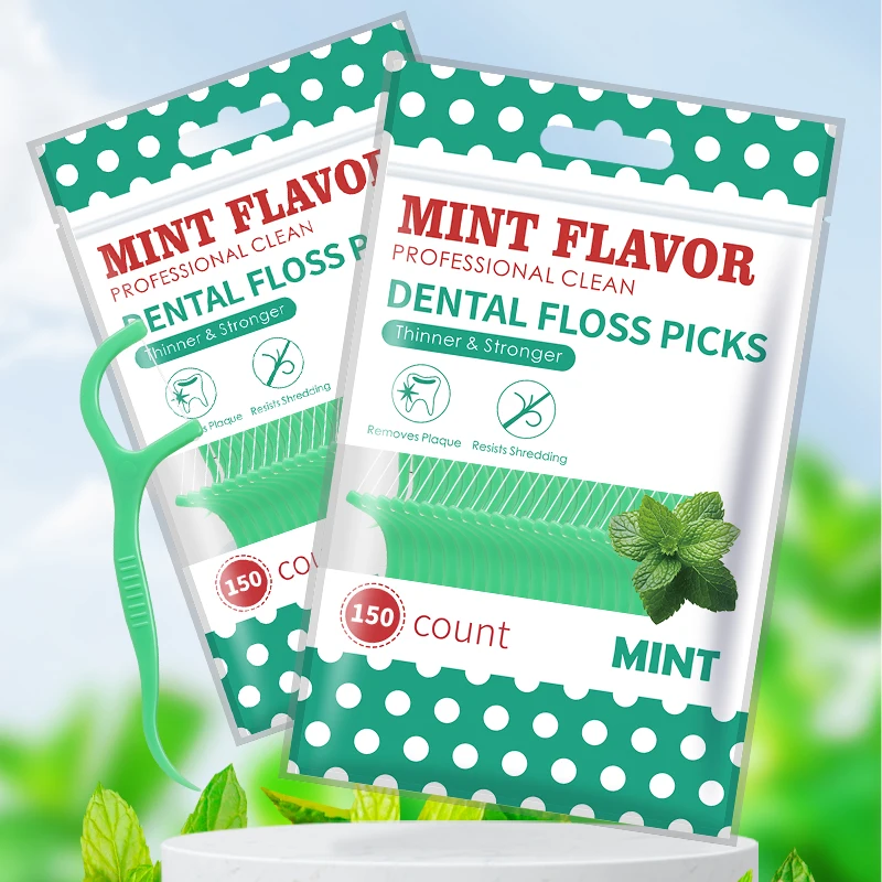 Hilo dental para ninos en palitos mentolados - Higiene diaria - imagen 3