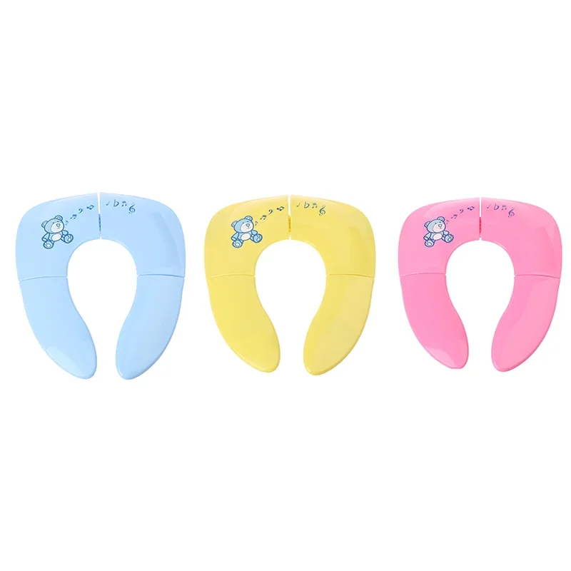 vvocci Asiento de inodoro infantil plegable para entrenamiento al baño - imagen 5