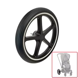Cybex rueda trasera para cochecito compatible con Priam y Mios
