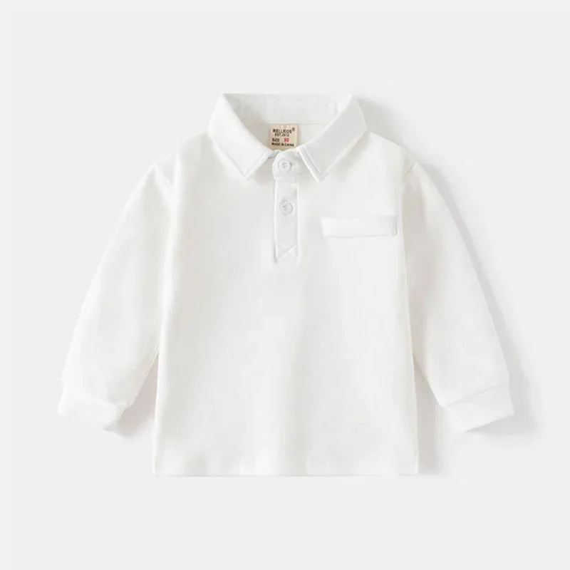 POLO MILANCEL – Camiseta manga larga cuello camisero niños - imagen 2
