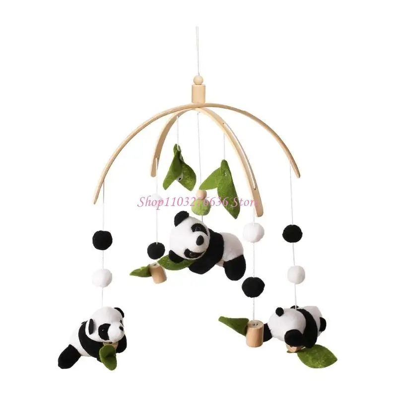 Lápices peluche en forma de panda para cuna