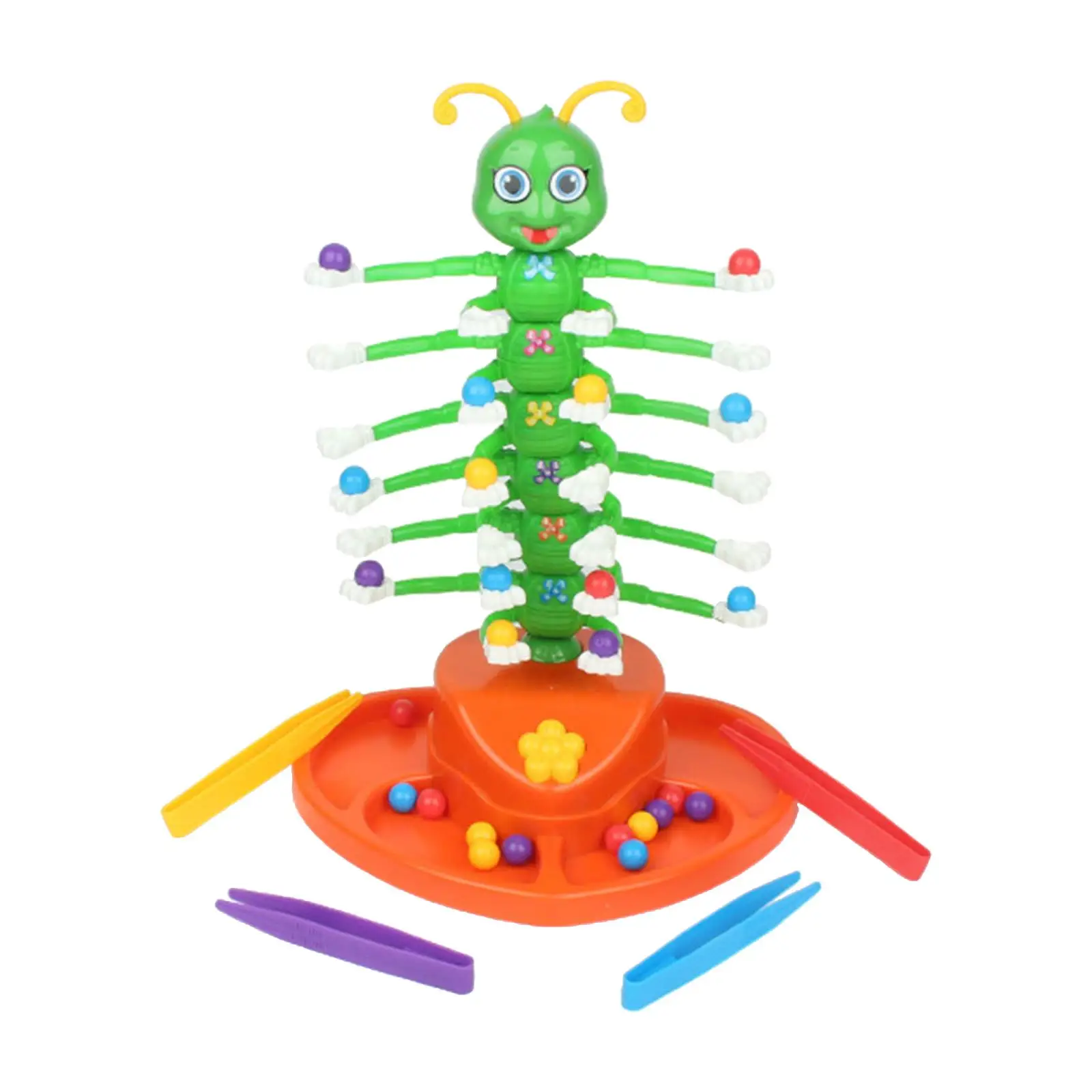 Juego de equilibrio eléctrico Green Smile Caterpillar para niños - imagen 4