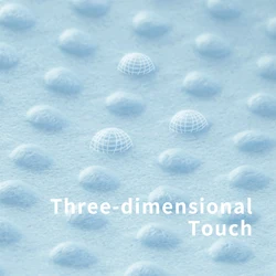Elinfant Manta bebé invierno 3 capas suave para recién nacido