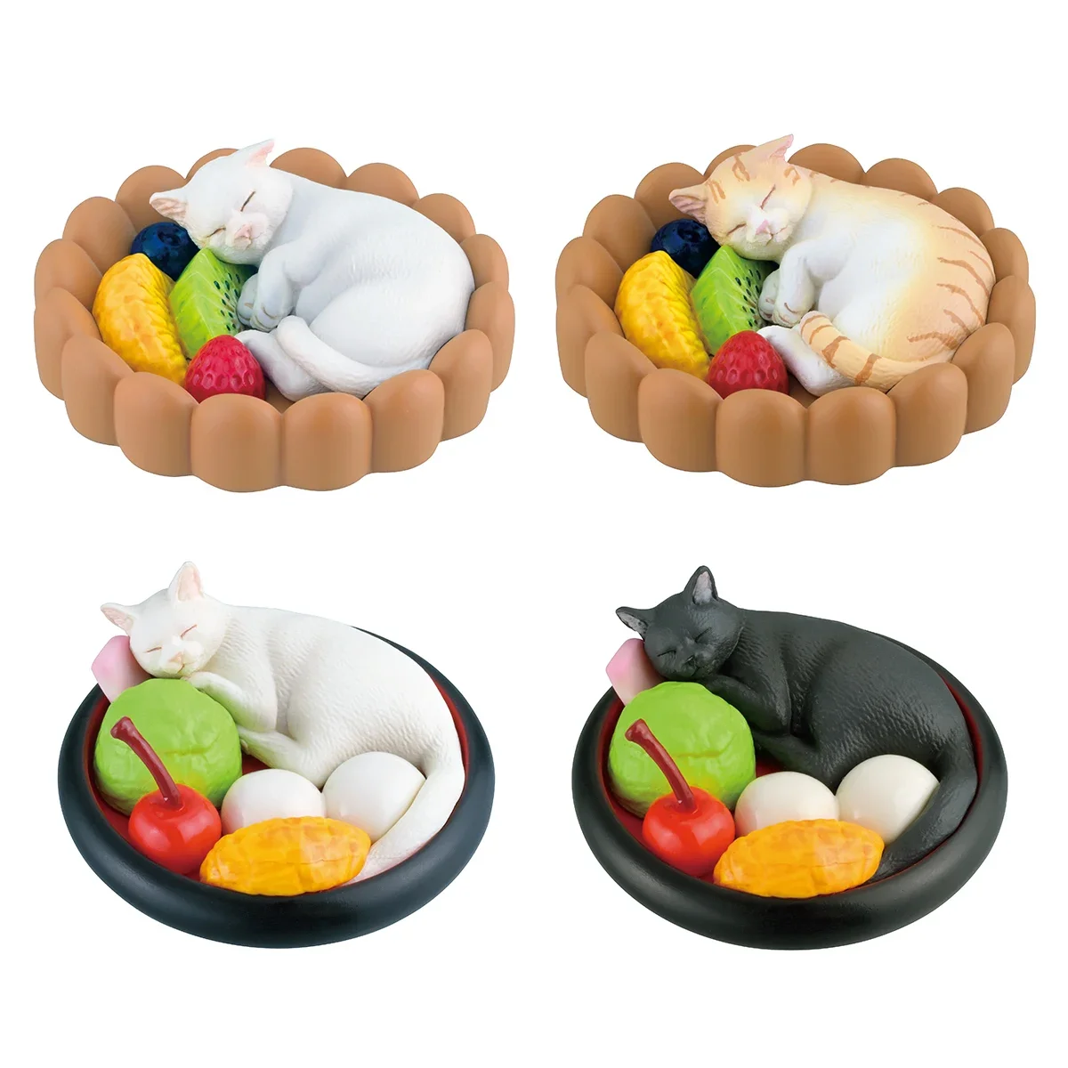 Felissimo Cat Club: figura cojín de gato blanco y negro