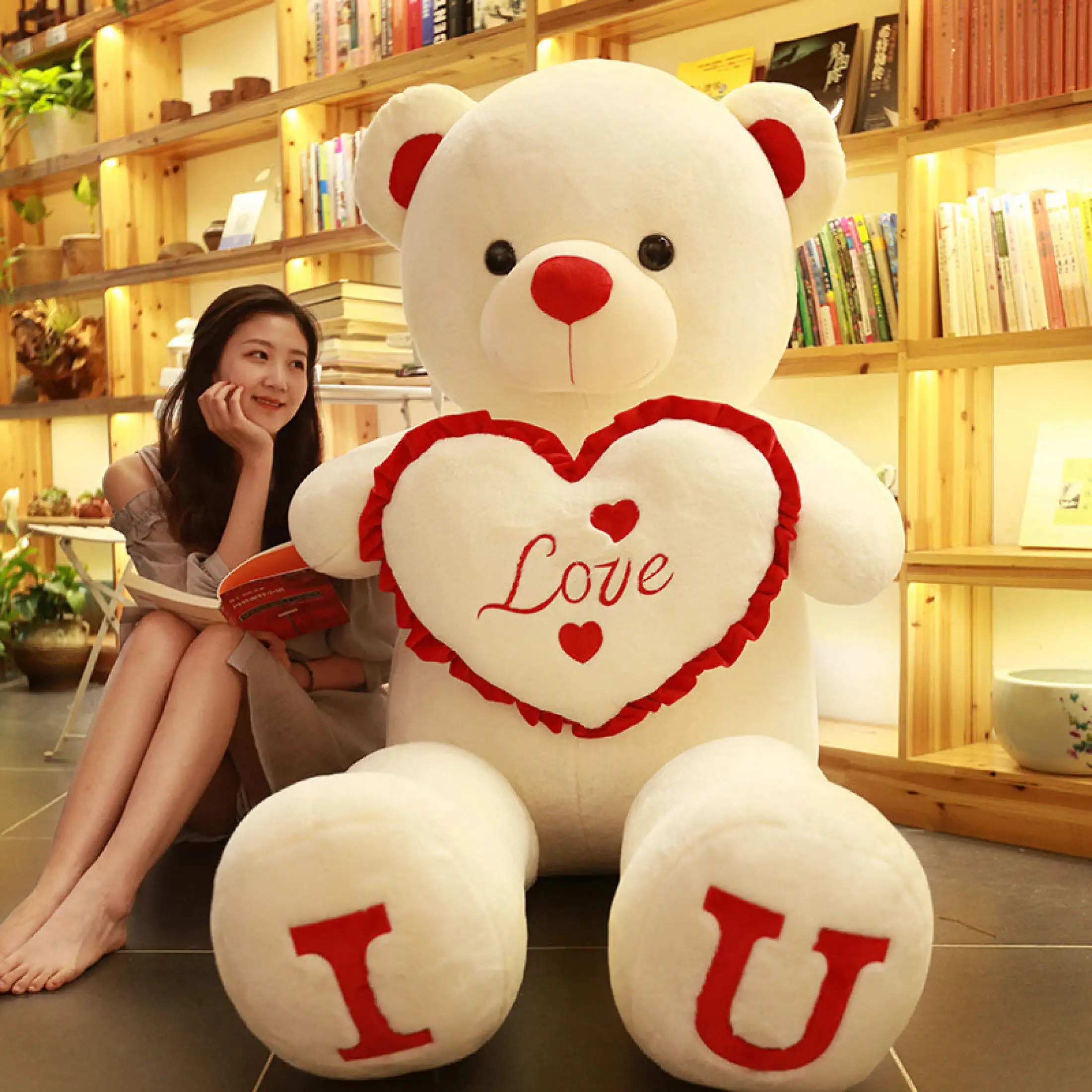 Peluche grande para abrazos largos