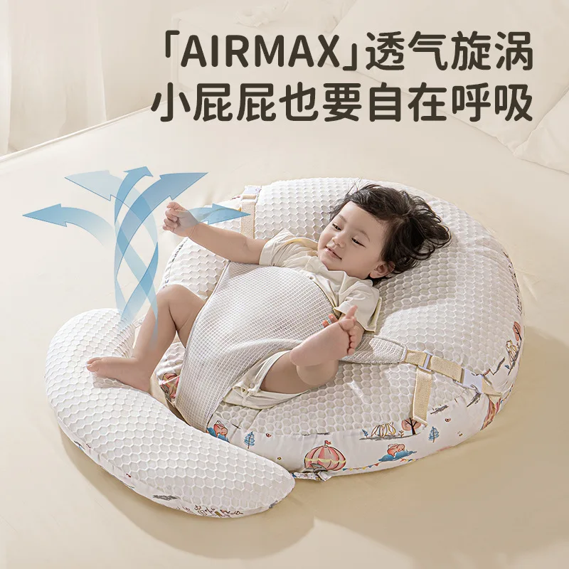 Almohada de lactancia para bebé recién nacido antidesbordamiento - imagen 2
