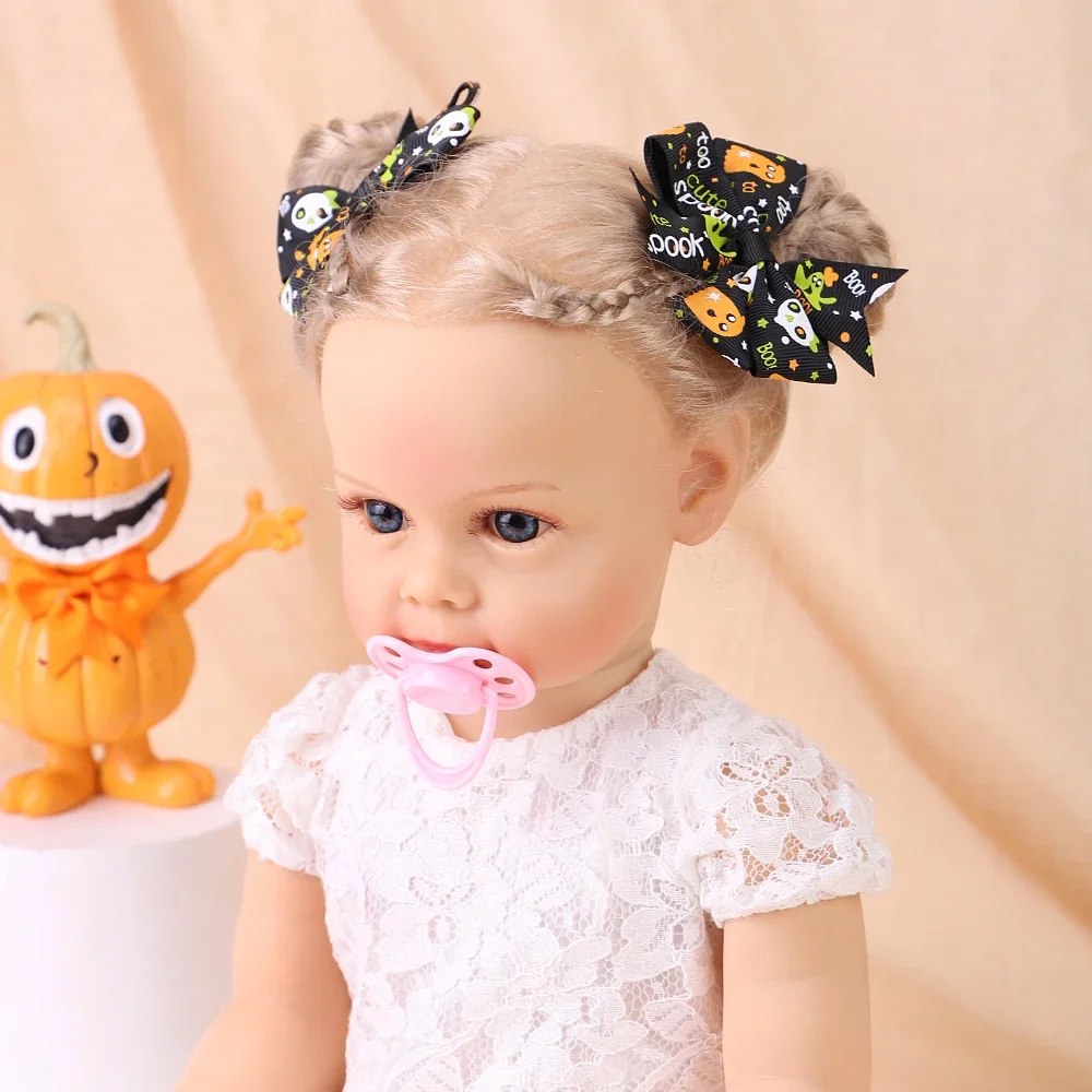 Accesorios cabello Halloween cinta grogrén multicolor para niña - imagen 4