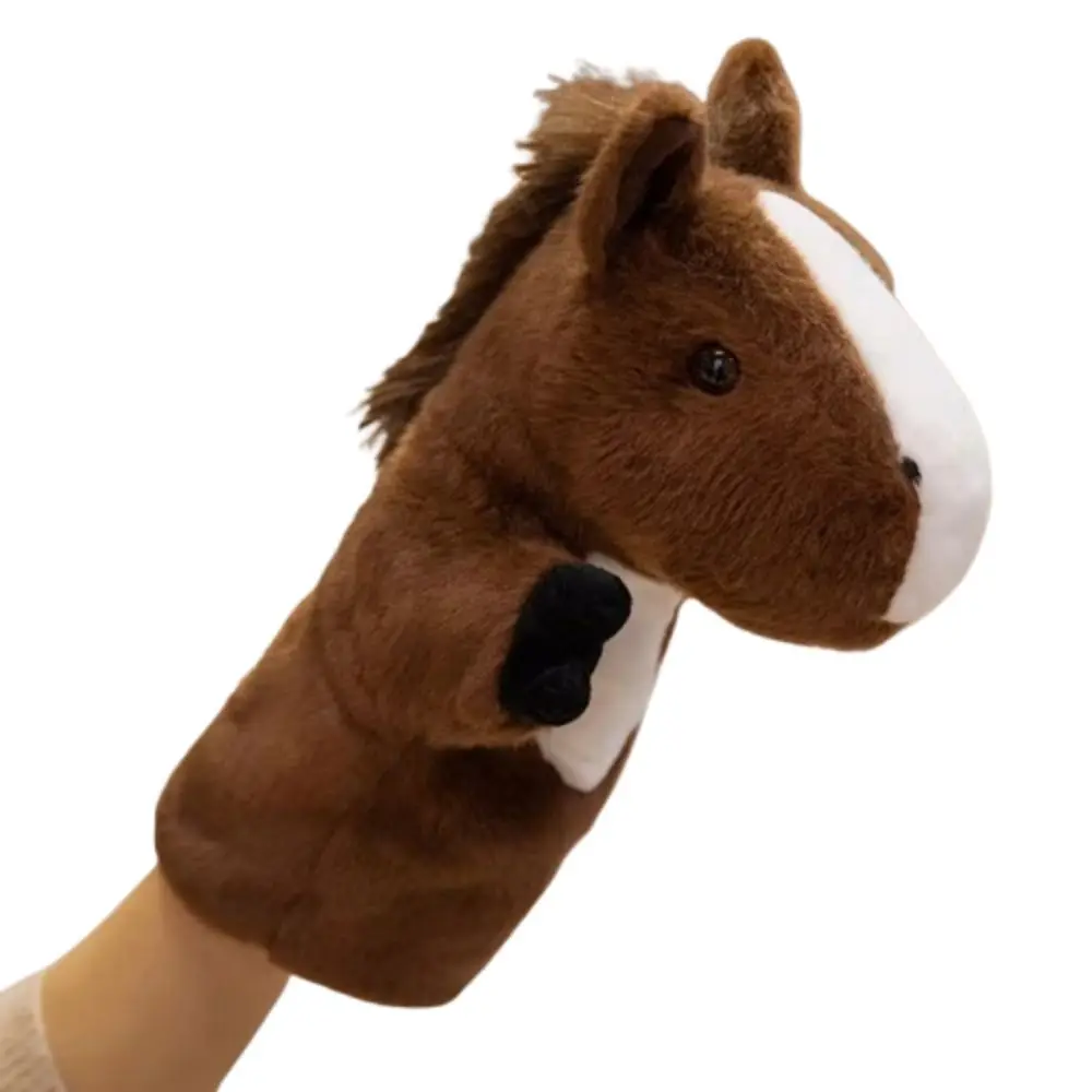 Detalle del peluche y la forma de la marioneta