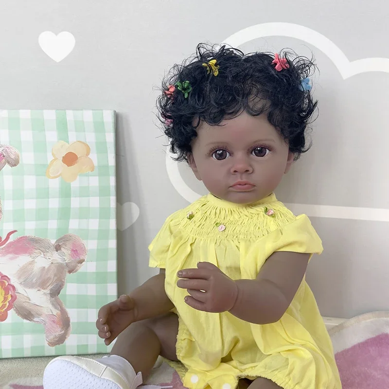 Muñeca reborn de vinilo Tutti NPK, piel 3D realista - imagen 5