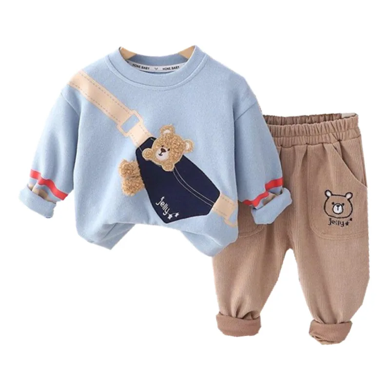 Chándal bebé jersey y pantalón para niño y niña
