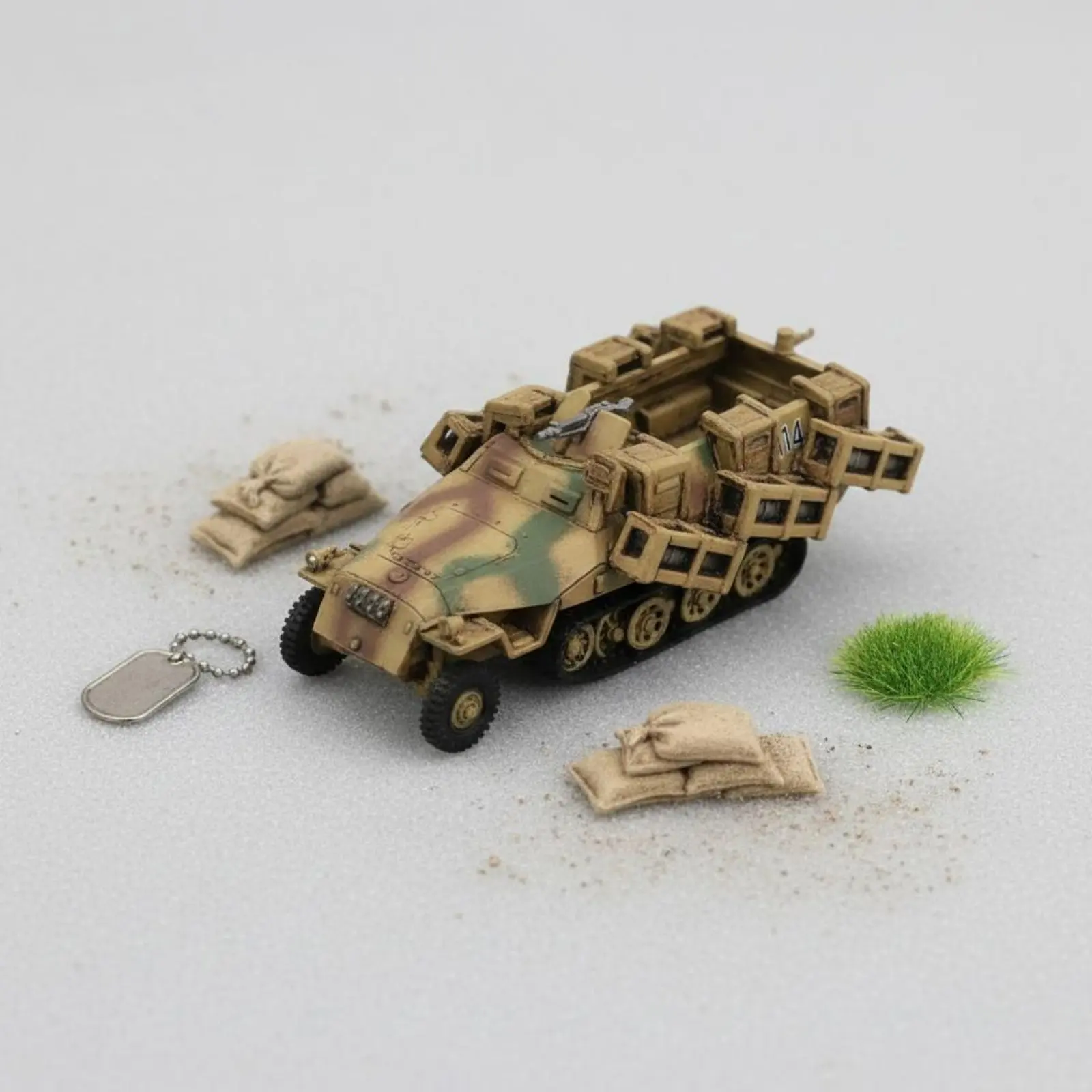 Modelo de tanque alemán listo para exhibición coleccionable - imagen 4