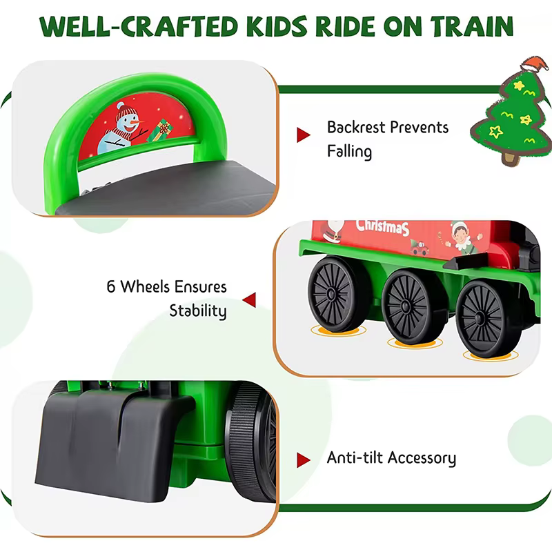Tren mostrando dimensiones