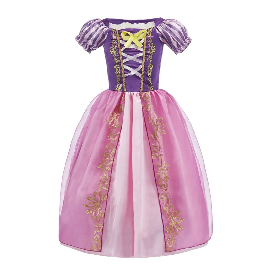 Disfraz de sirenita princesa para niña, elegante para carnaval