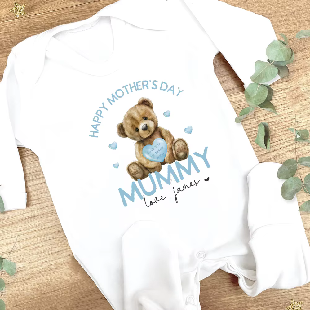 Pijama personalizado Mamá y Bebé - Regalo para inicio de maternidad