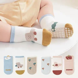 Calcetines de algodón para bebé estampados primavera-otoño